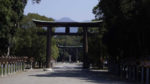 奈良県橿原市の橿原神宮の鳥居